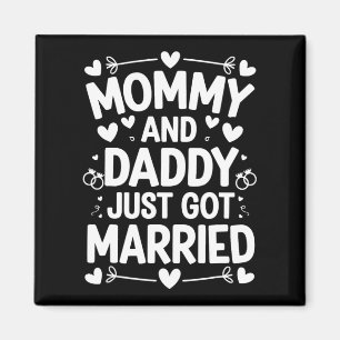 Kinderheirat Brautbräutigam Mommy and Daddy Magnet