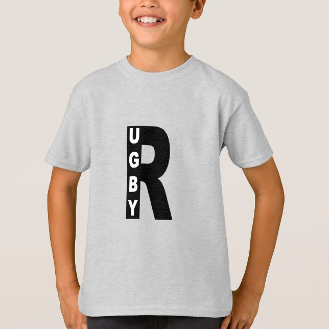 Kinderhemd DESIGN RUGBY T-Shirt (Vorderseite)