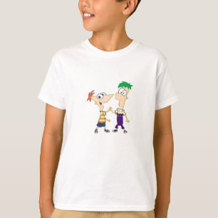 Kinderhemden aus Phineas und Ferb Cartoon T-Shirt