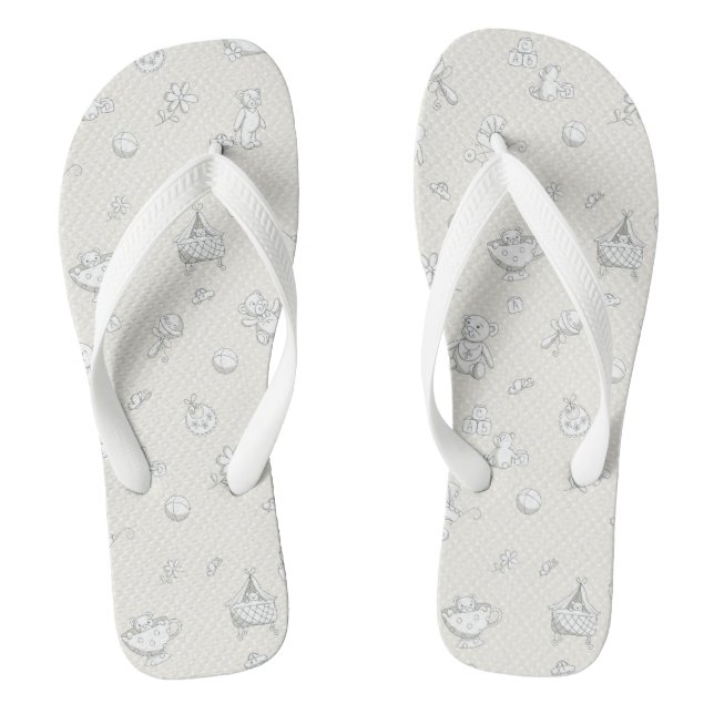 Kinderhintergrund Flip Flops (Fußbett)
