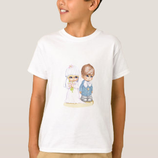 Kinderhochzeitkleidung im zweiten Design T-Shirt