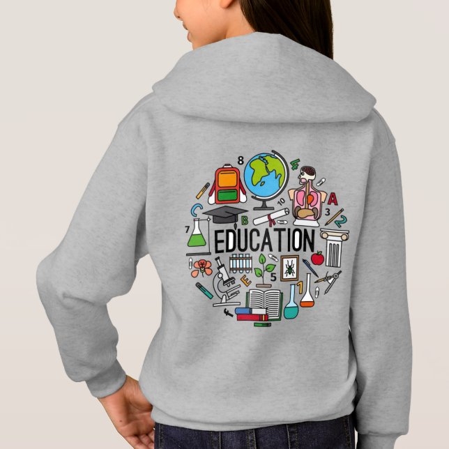 Kinderhoodie Hoodie (Rückseite)