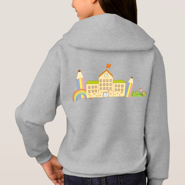 Kinderhoodie Hoodie (Rückseite)