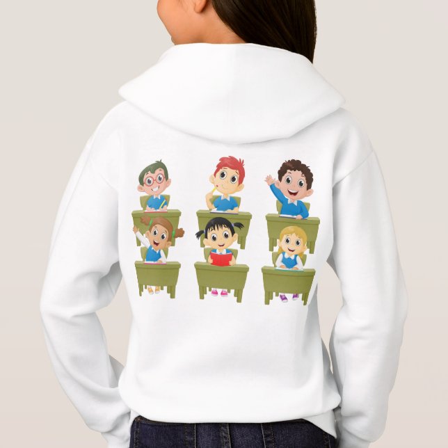 Kinderhoodie Hoodie (Rückseite)