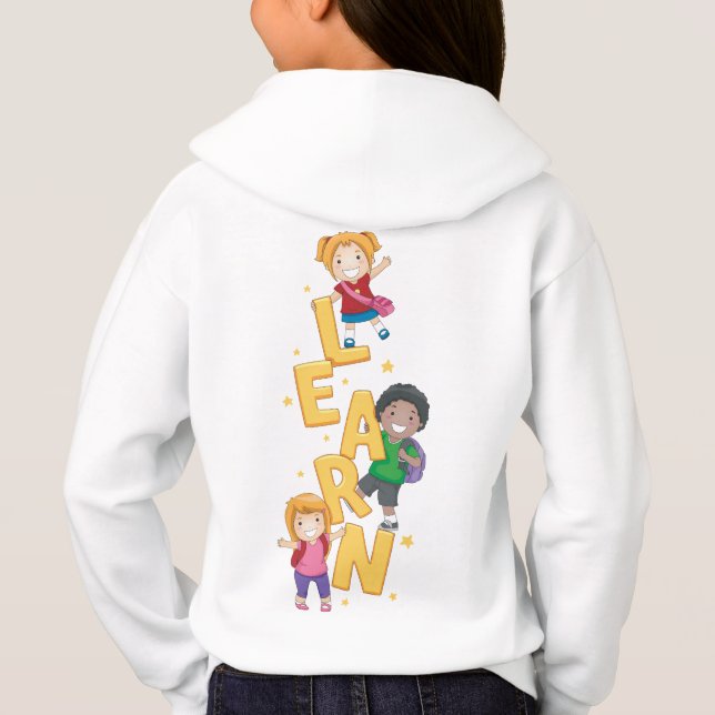 Kinderhoodie Hoodie (Rückseite)