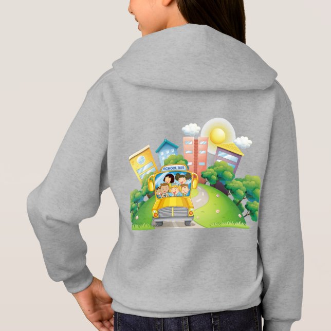 Kinderhoodie Hoodie (Rückseite)