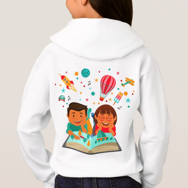 Kinderhoodie Hoodie (Rückseite)