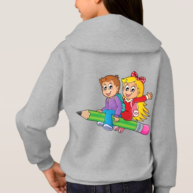 Kinderhoodie Hoodie (Rückseite)