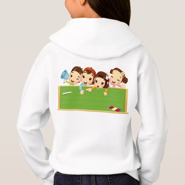 Kinderhoodie Hoodie (Rückseite)