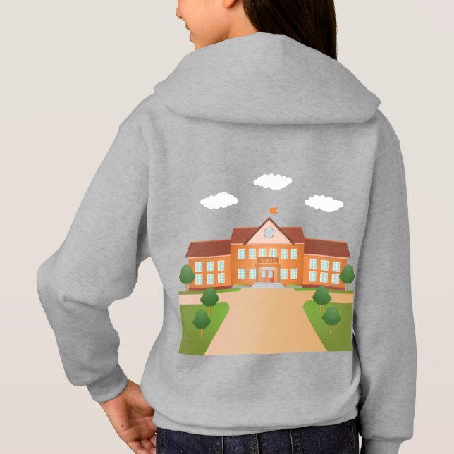 Kinderhoodie Hoodie (Rückseite)