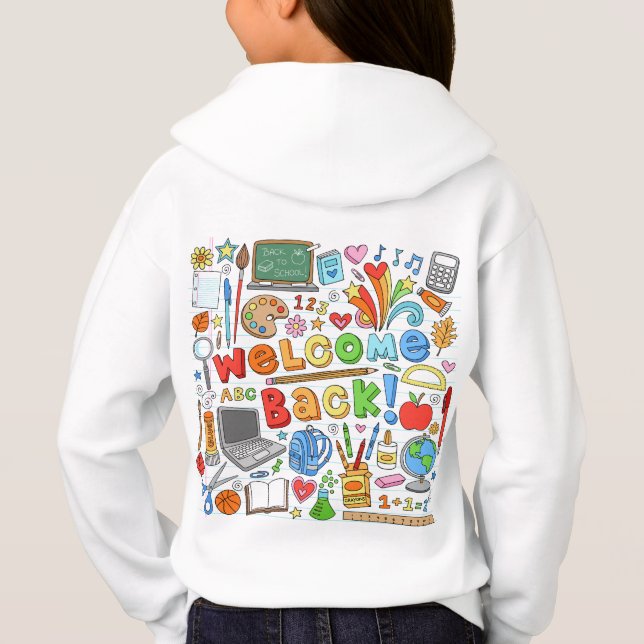 Kinderhoodie Hoodie (Rückseite)