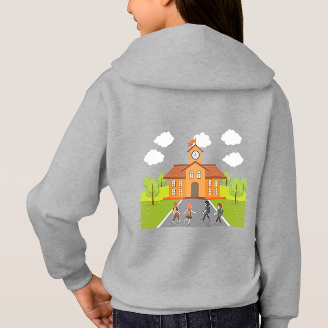 Kinderhoodie Hoodie (Rückseite)