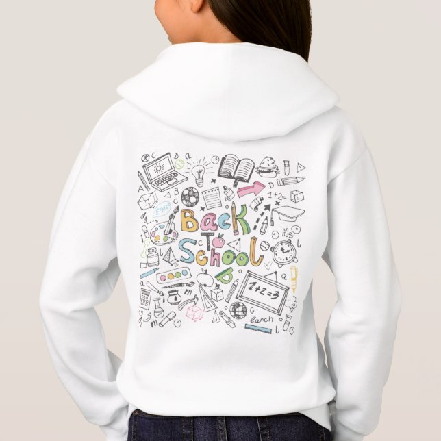 Kinderhoodie Hoodie (Rückseite)