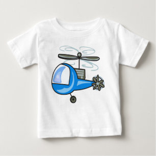 Kinderhubschrauber Baby T-shirt