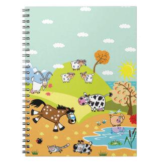 Kinderillustration Notizblock