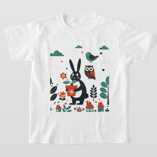 Kinderillustration T-Shirt (Ablage )