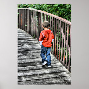 KINDERINNOZENZ- UND ABENTEUERUNGS-FOTO POSTER