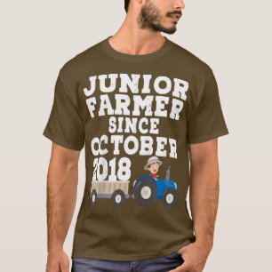 Kinderjunge Bauer Seit Oktober 2018 Geburtstag T-Shirt