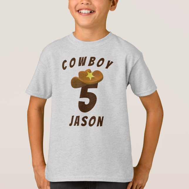 Kinderjunge zum Geburtstag T-Shirt (Von Creator hochgeladen)