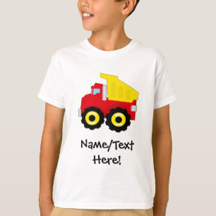 Kinderjungen-Bau Dumptruck T-Shirt