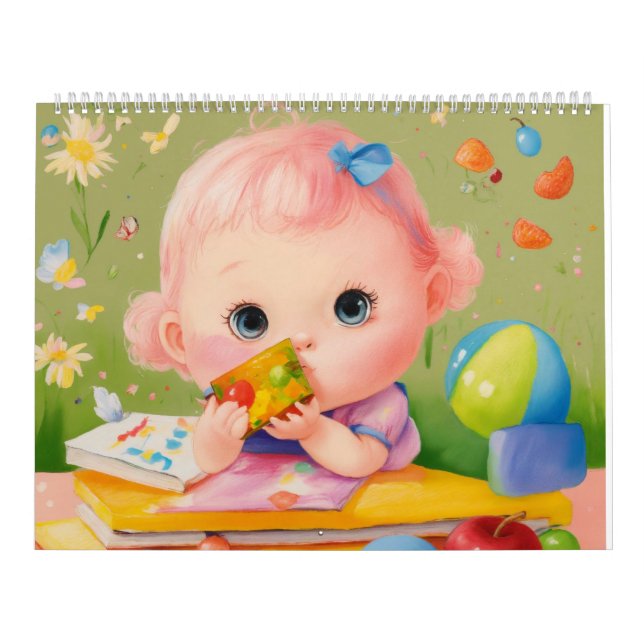 Kinderkalender 2025 kalender (Titelbild)
