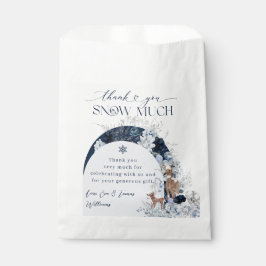 Kinderkälte außerhalb Winter Blumenstrauß Baby Dus Geschenktütchen