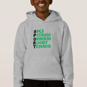 Kinderkappen-Pullover DESIGN SPORT Hoodie