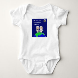 Kinderkarosserieanzug mit Großeltern von Jo Images Baby Strampler