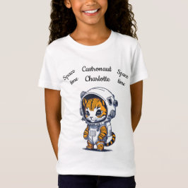Kinderkatze und Platzhalter, Personalisierter Name T-Shirt
