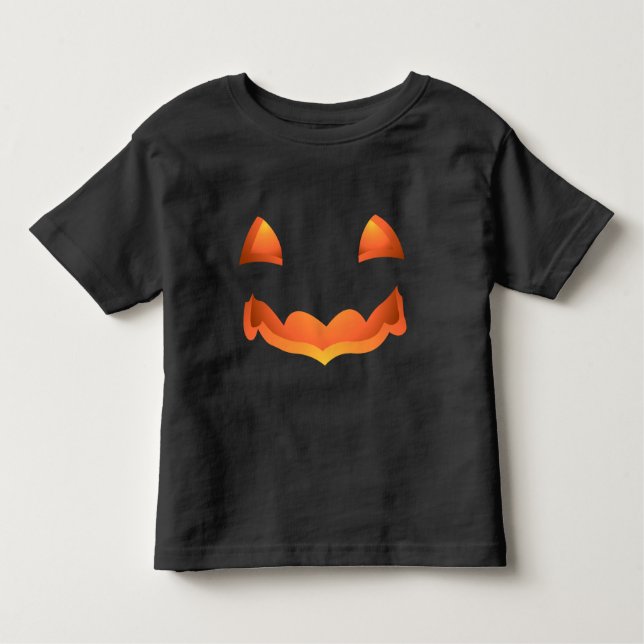 Kinderkind Halloween T - Shirt Pumpkin Kleinkind S (Vorderseite)