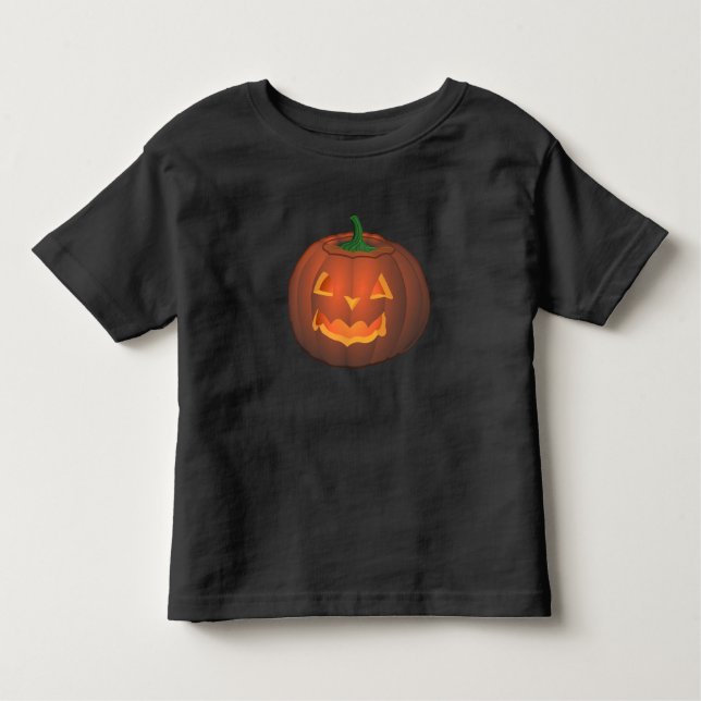 Kinderkind Halloween T - Shirt Pumpkin Kleinkind S (Vorderseite)
