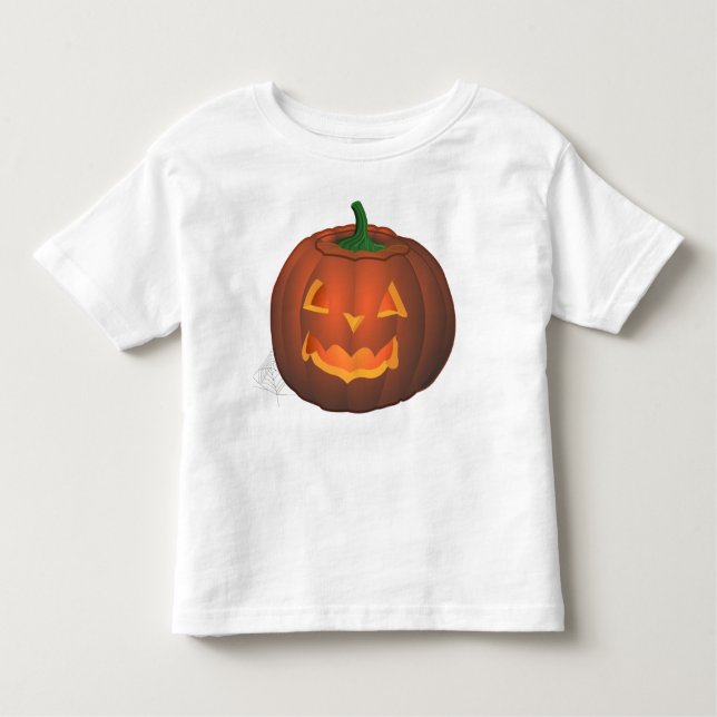 Kinderkind Halloween T - Shirt Pumpkin Kleinkind S (Vorderseite)
