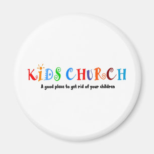 Kinderkirchen-christliches Geschenk Magnet