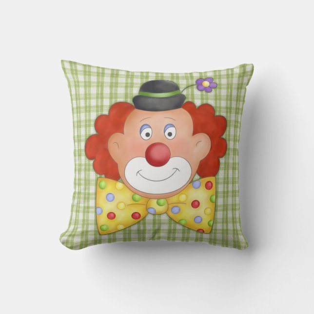 Kinderkissen mit Clown Kissen (Vorderseite)