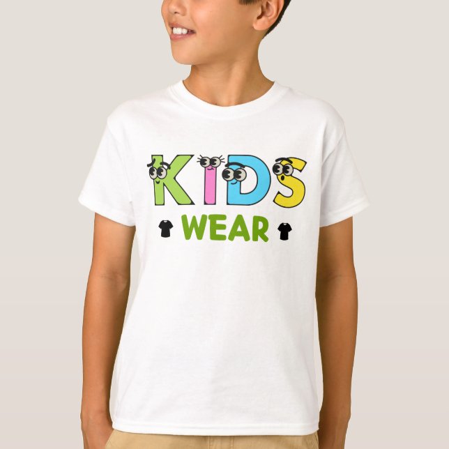 Kinderkleidung T-Shirt (Vorderseite)