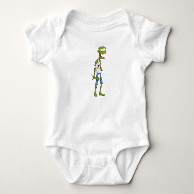 Kinderkleidung. Zombie. Baby Strampler (Vorderseite)