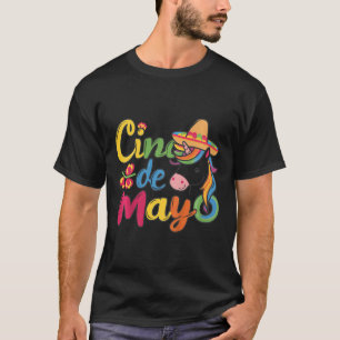 Kinderkostüm Unicorn Cinco de Mayo für Mädchen T-Shirt