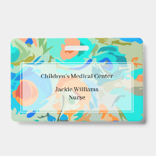 Kinderkrankenhaus-Medizinpersonal Namensschilder Ausweis