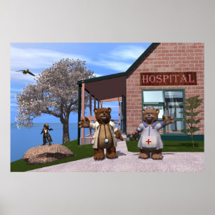 Kinderkrankenhaus Poster