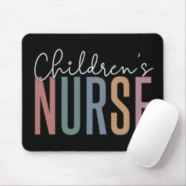 Kinderkrankenhaus | Retro Children's Nursing Mousepad