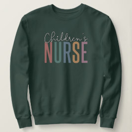 Kinderkrankenhaus | Retro Children's Nursing Sweatshirt