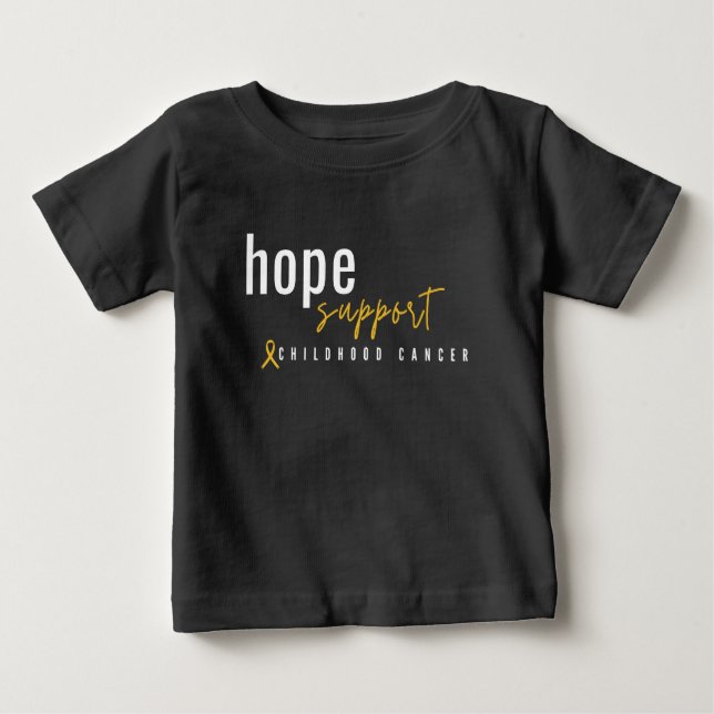 Kinderkrankenkrebs hoffen Unterstützung Baby T - S T-shirt (Vorderseite)