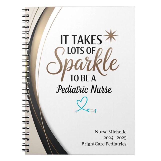 KinderkrankenNotebook - Personalisiert Notizblock (Vorderseite)