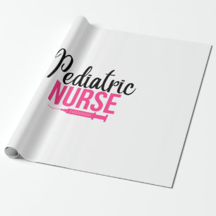 Kinderkrankenpflege Geschenkpapier