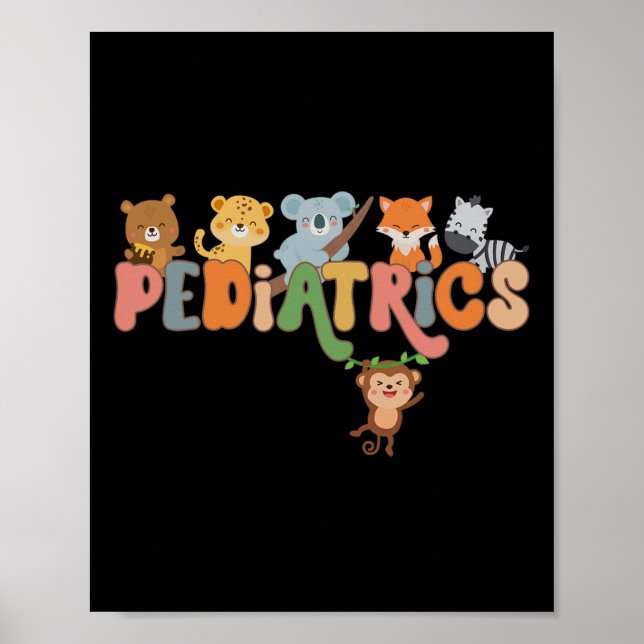 Kinderkrankenpfleger Kindergarten Nur Crew Schule Poster (Vorne)