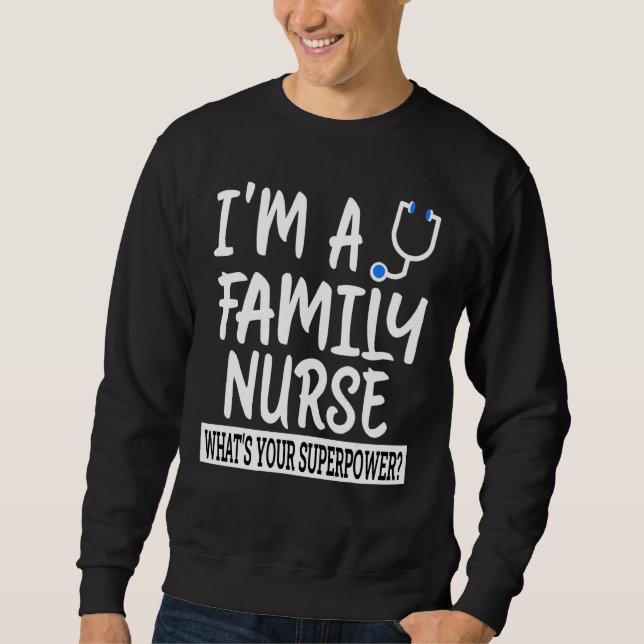 Kinderkrankenpfleger und Krankenpfleger Sweatshirt (Vorderseite)