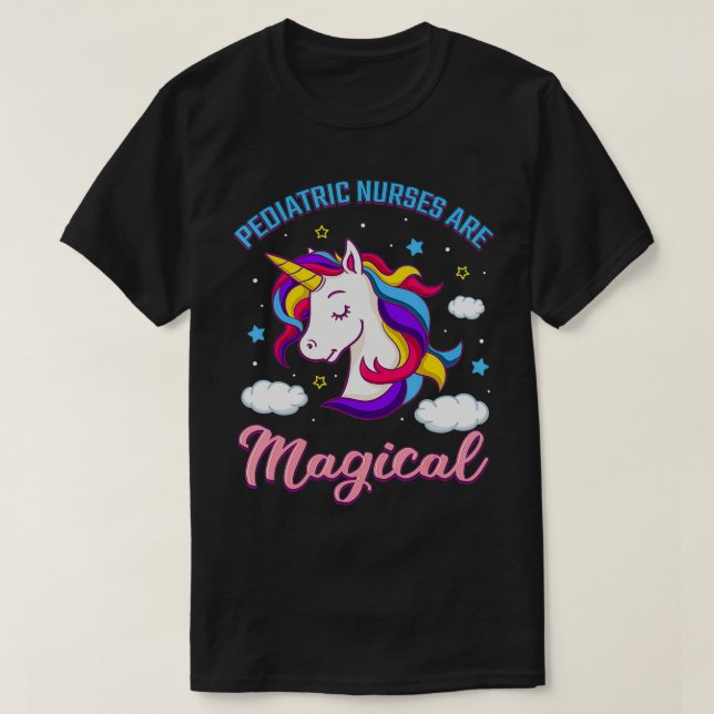 Kinderkrankenpfleger Unicorn T-Shirt (Design vorne)