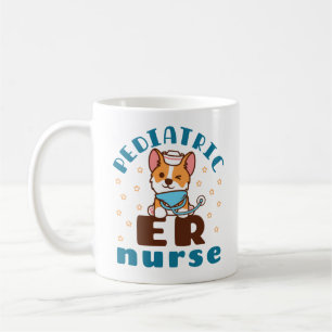 Kinderkrankenpflegerin Notaufnahme Kaffeetasse