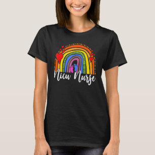 Kinderkrankenschwester auf der Neugeborenen-Intens T-Shirt