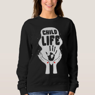Kinderkrankenschwester Child Life Kinderarzt Prakt Sweatshirt